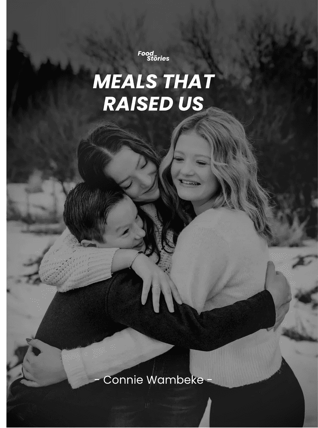 Meals That Raised Us, a real Vinst family cookbook cover