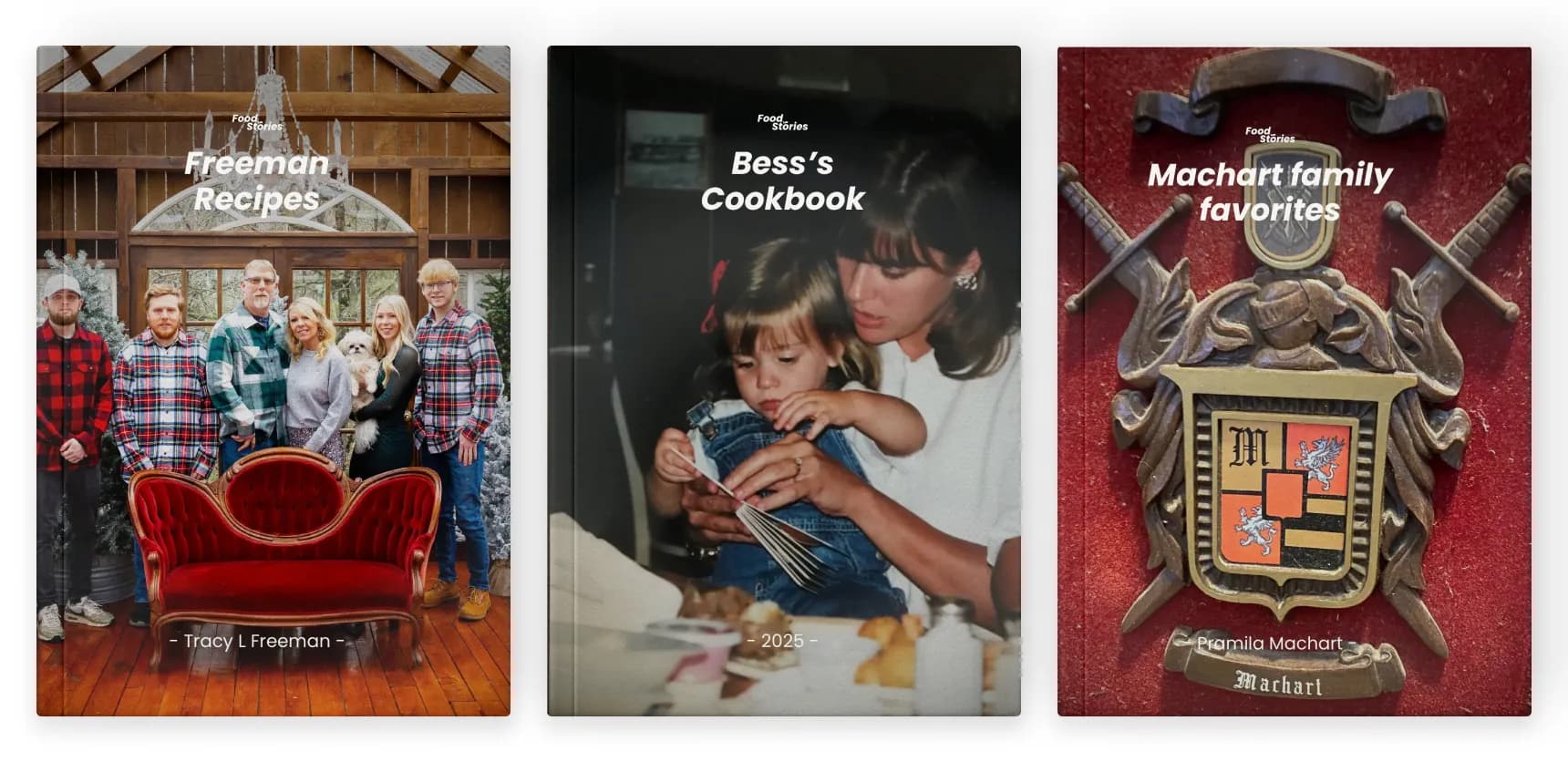 Family cookbooks