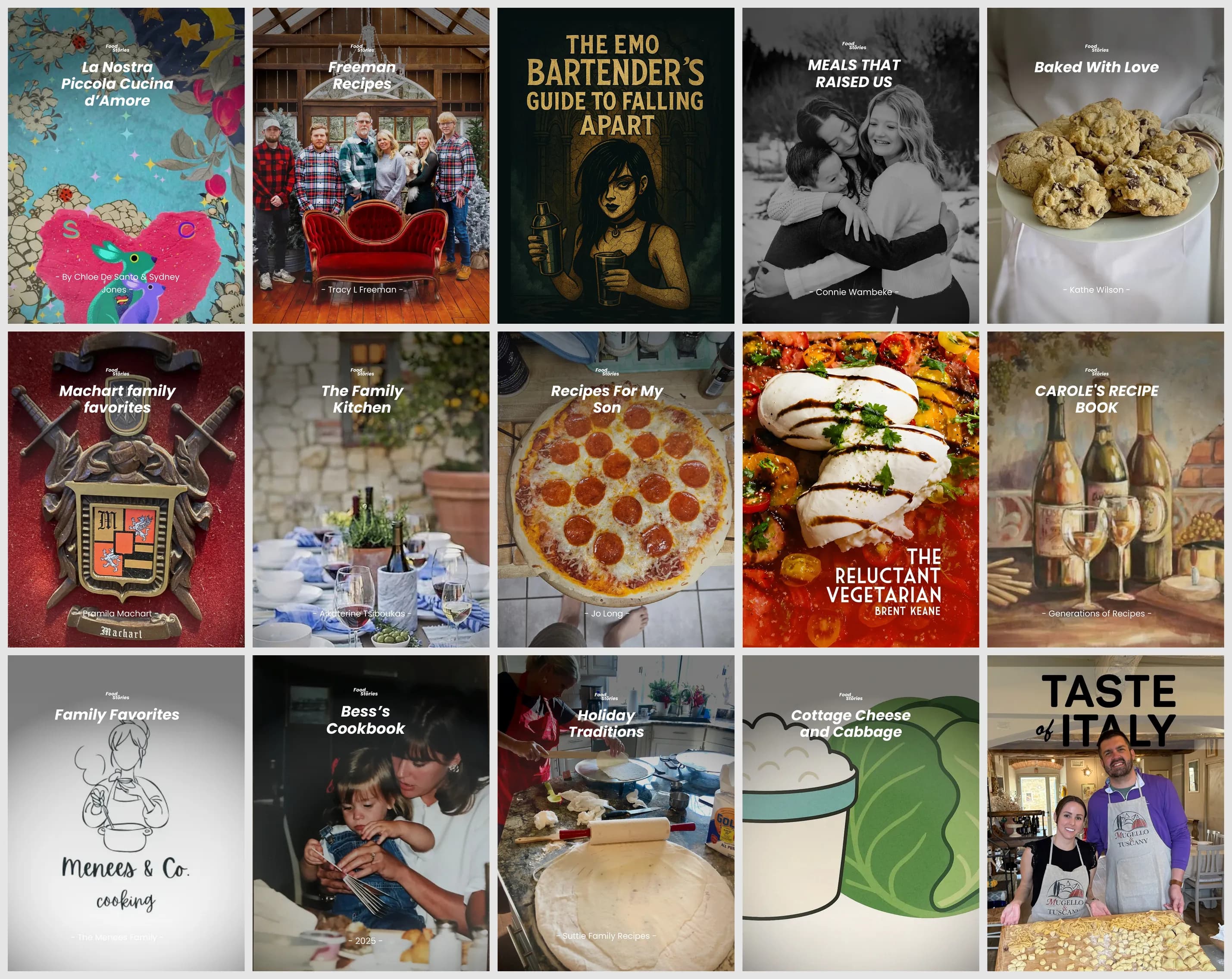 Cookbook Cover Inspiration from Our Community
